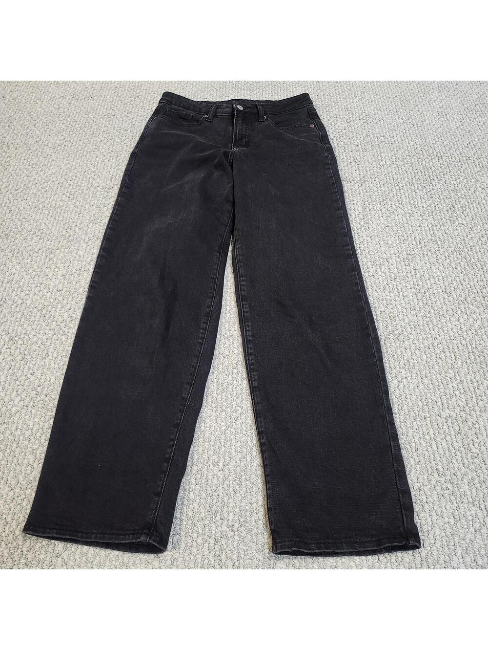 Old Navy High-Rise O.G. Loose Black Jeans Size 6 - Picture 7 of 12